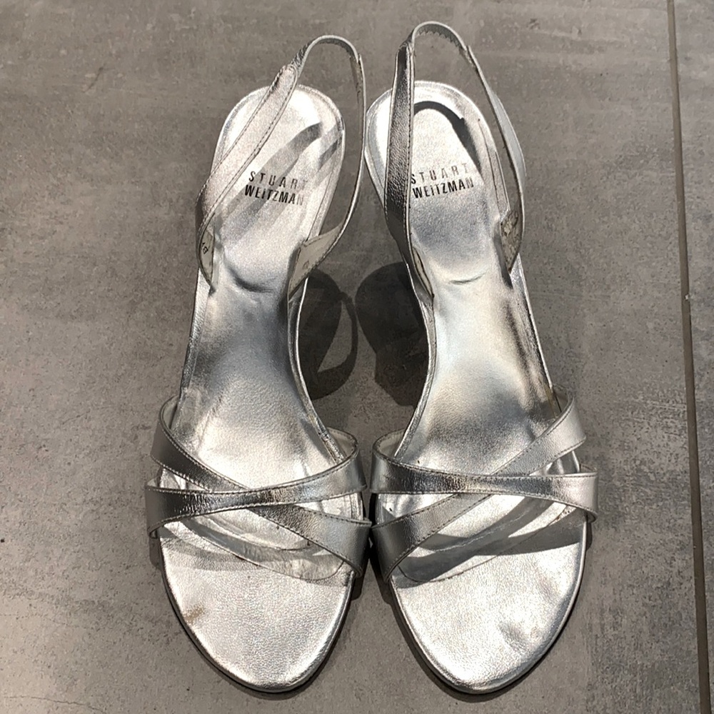 Women High Heels Stuart Weirzman Leather Sole Size 8M